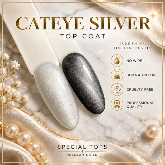 Cat Eye Top Coat Silver