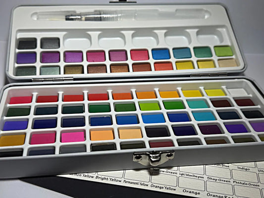 Aquarel/Watercolor (72 kleuren)