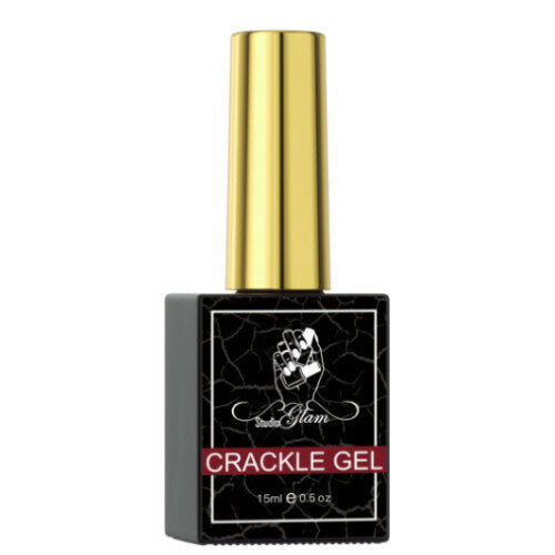 Crackle gelpolish Donker Rood