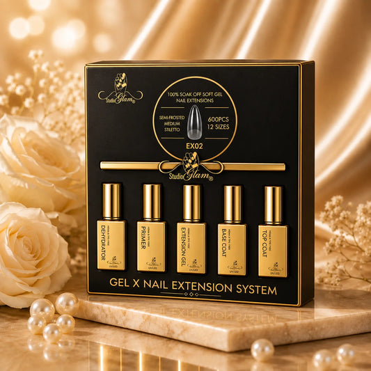 Studio Glam Gel X Nail Extension System (Stiletto)