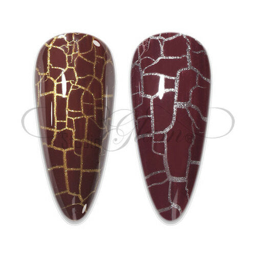 Crackle gelpolish Bruin