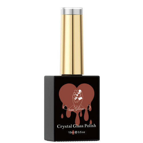 Crystal Glass Gel Bruin