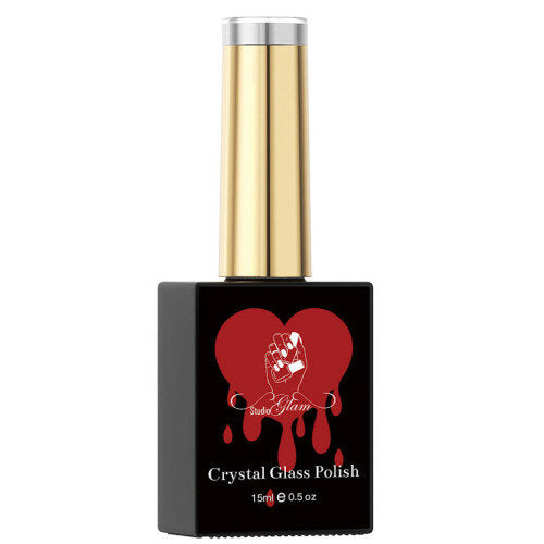 Crystal Glass Gel Rood