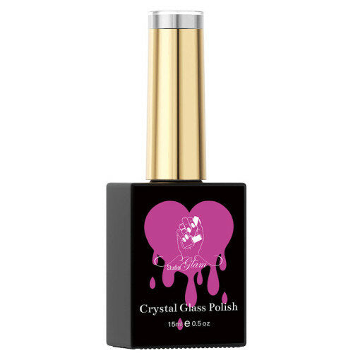 Crystal Glass Gel Roze