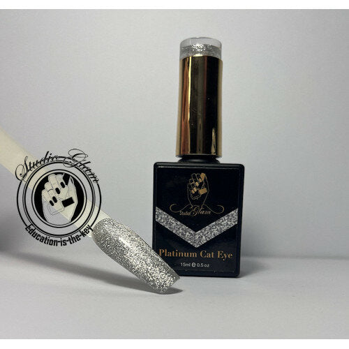 Platinum Cat Eye Zilver